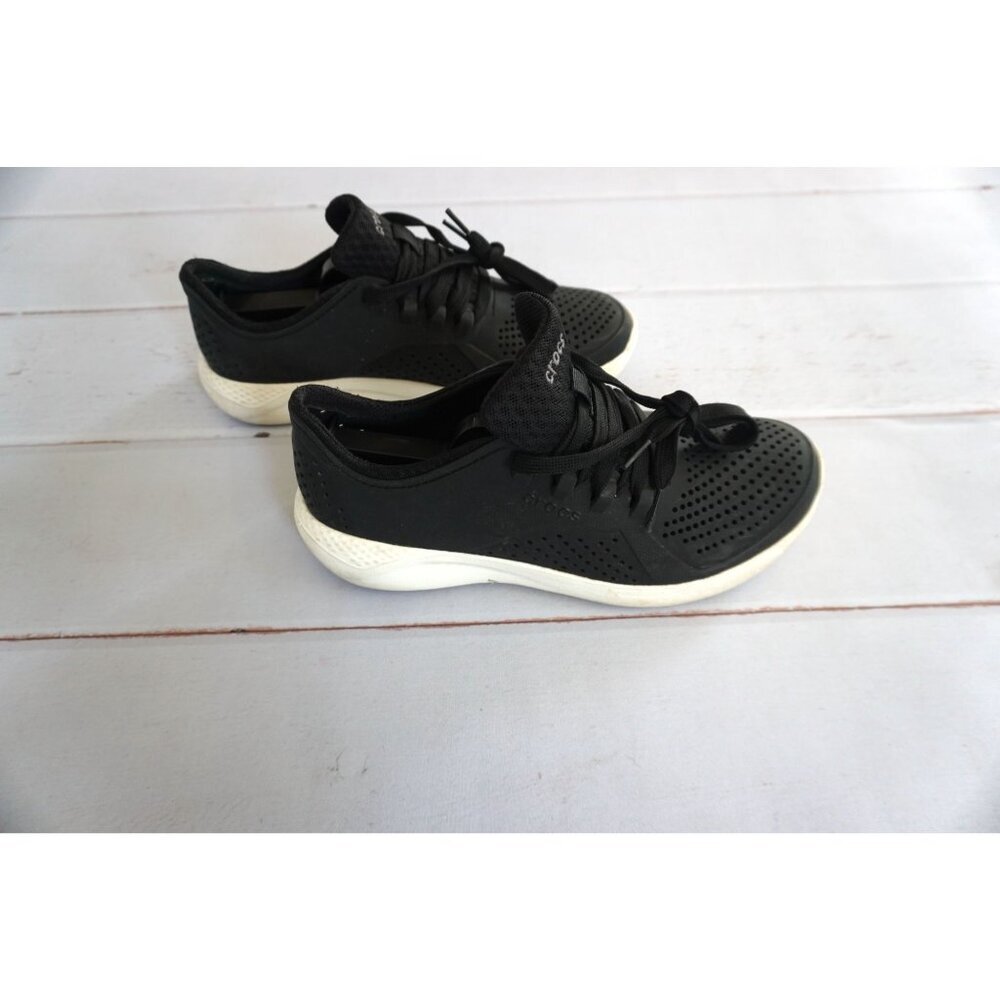 Crocs Women's Literide Pacer Lace-up Sneakers - Size 8 - Picture 2 of 10